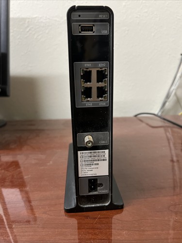 Ubee DDW365 Wireless Docsis 3.0 Cable Modem Router Gateway Model: DDW365 - Picture 2 of 2