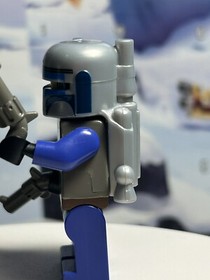 LEGO Star Wars (7153) Jango Fett Minifigure sw0053 Balaclava Head Lot HTF Rare