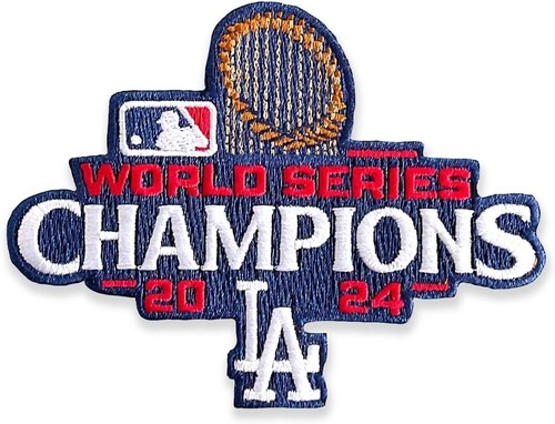 Los Angeles Dodgers 2024 World Series Champions Collectors Jersey Patch - Picture 2 of 2