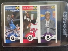 1996 Upper Deck Collectors Choice Mini II Kobe Bryant RC/Garnett/ O’Neal 