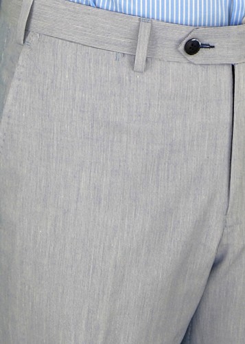 DTI BB Signature italienischer Herren 2-Knopf-Besatz Passform Anzug Mitte Belüftung Sakko Teil - Bild 5 von 7