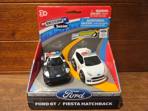 Junior Ford GT Police and Fiesta Hatchback Free Wheeling Jam' n Products - Picture 1 of 3