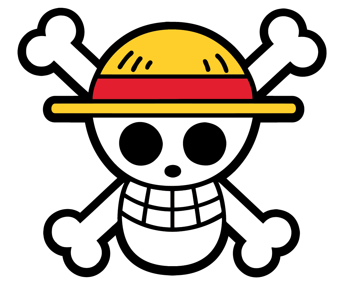 Egatina One Piece Luffy - Luffy Jolly Roger PNG Transparent With