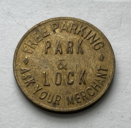 Servicio de estacionamiento Diamond 25 ¢ Token Seattle Washington 25 mm Feisel WA3780Ea - Imagen 2 de 2