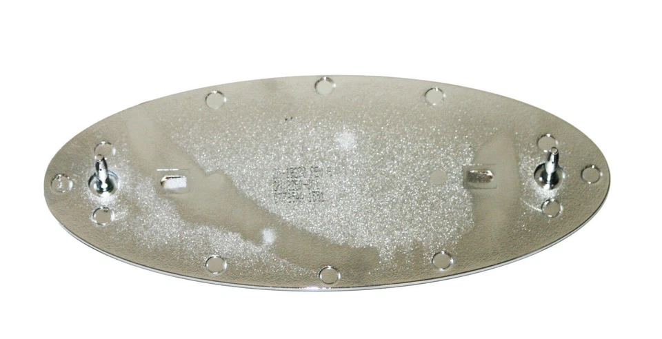 Camión Peterbilt Motors 8" OEM placa de identificación de fábrica emblema 20-19280 con tuercas push-on Foto 2 de 4