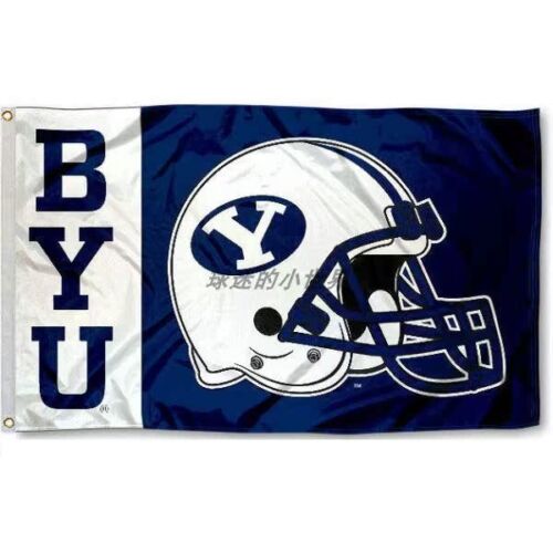 Brigham Young Cougars Flag Decorated by fans of Brigham Young Cougars flag - Picture 36 of 39