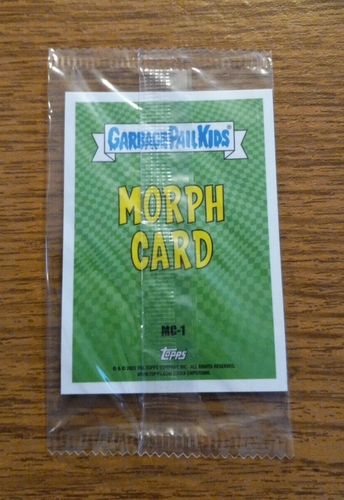 2023 Topps Garbage Pail Kids InterGOOlatic Mayhem Morph Card MC-1 Chromed Sean - Bild 2 von 2