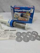 VINTAGE Super Shooter Cordless Cookie Press Model 80000 Hamilton Beach FOR PARTS