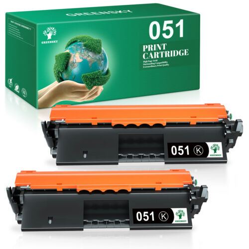 Lotto toner nero 051 ad alto rendimento per cartuccia Canon ImageCLASS MF269dw MF263dw - Foto 2 di 11
