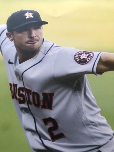 Alex Bregman Signed Autographed 11x14 Photo Houston Astros MLB Baseball PROOF - Picture 2 of 4