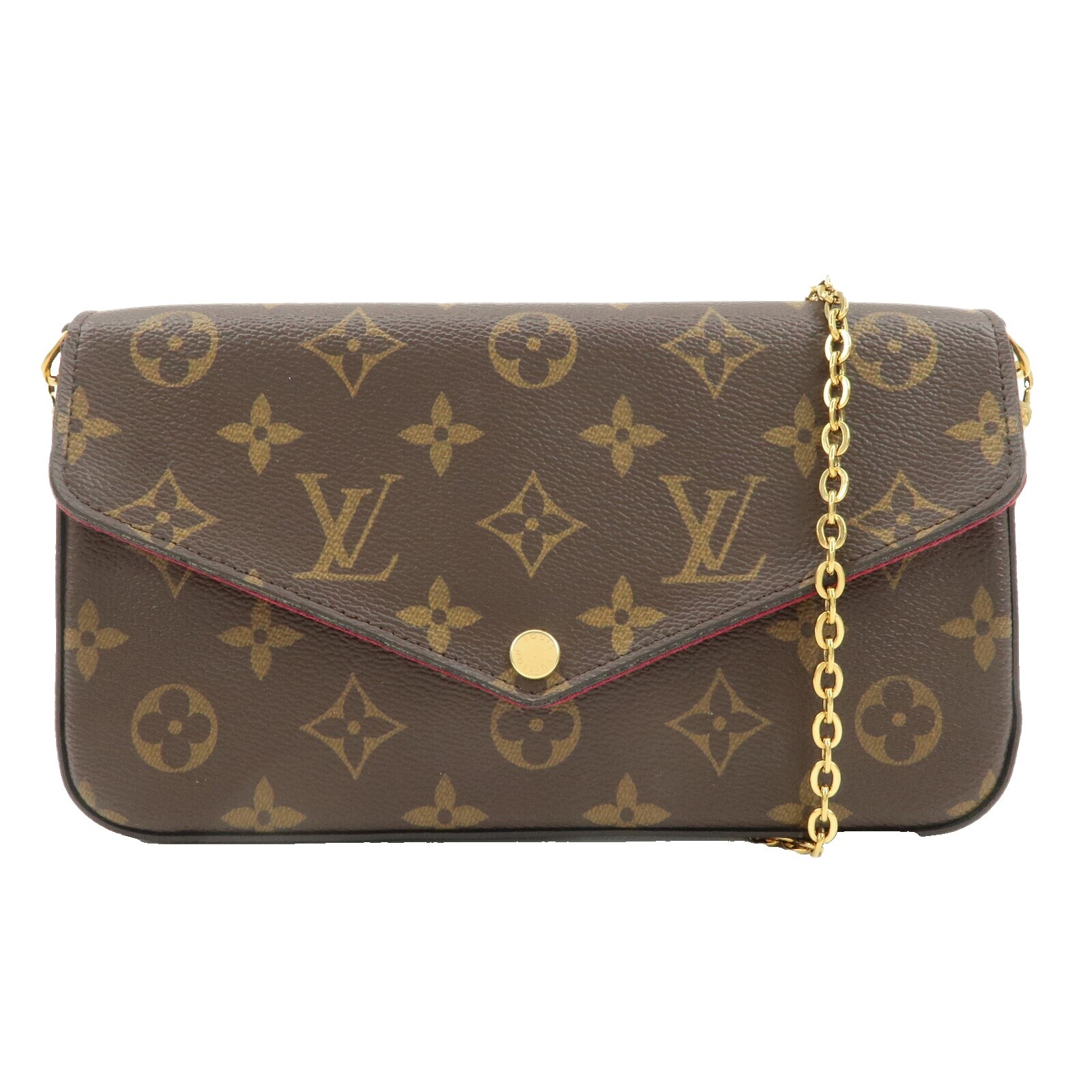 【LV】LV Felicie Pochette★フェリシーポシェット【ランク:Ａ】 Félicie Pochette LV Monogram Chain Bag | LOUIS VUITTON ®