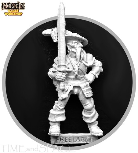 Warhammer / Mordheim : Hired Sword FREELANCE KNIGHT : Games Workshop {MHmL01}