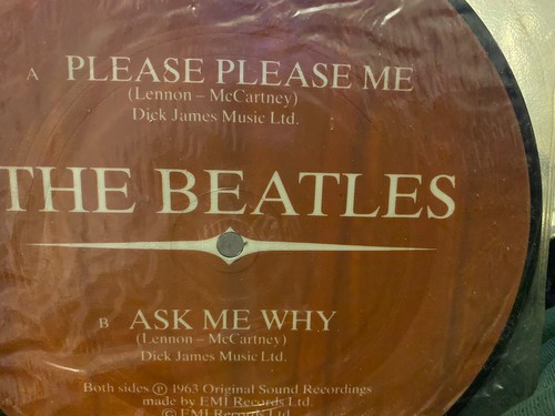 4 x Beatles Picture Discs, 20th Ann. 7” 45 Uk Imports— Rare!! - Picture 12 of 12