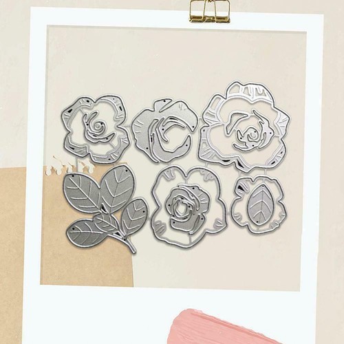Blütenblatthülsen -Metall -Schneiden Stirben Schablonen E7X1 für Diy New B9 S1O5 - Bild 5 von 10