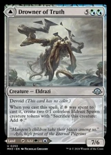 MTG Magic the Gathering Drowner of Truth (253/703) Modern Horizons 3 LP