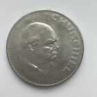 1965 Great Britain Uk Winston Churchill 1 Crown Commemorative Coin T-942