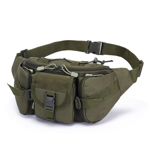 Paquete Táctico Fanny Bolso de Cintura Militar Cinturón de Cadera Exterior Senderismo Pesca - Imagen 15 de 25