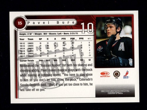 1997-98 Donruss Priority Base Hockey Cards #1-220 You Pick - Picture 29 of 441