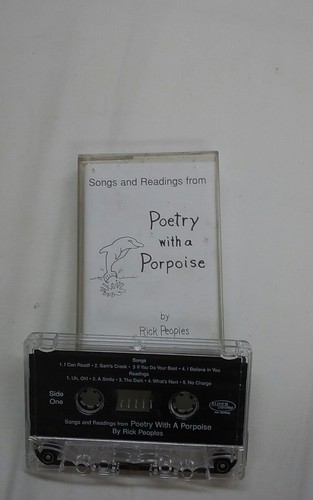 Poetry with a Porpoise cassette rick peoples  - Picture 1 of 2
