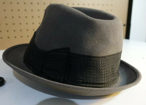 VINTAGE ENGLISH FELT HAT LUTON MAD MEN ERA RARE HAT SUPER QUALITY SMALL SIZE - Picture 4 of 12
