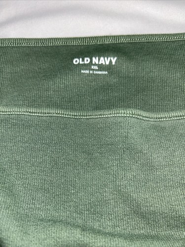 Camiseta sin mangas nueva con etiquetas antigua azul marino XXL verde medio sin mangas - Imagen 3 de 6