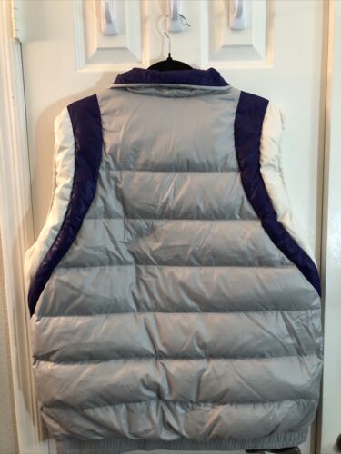 ASICS TIGER PUFFER DOWN FEATHER FULL ZIP VEST SIZE 2XL - Picture 2 of 14