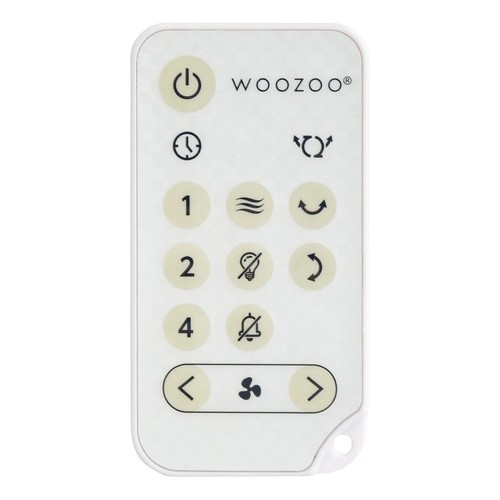 Woozoo Globe Multi-Directional 5-Speed Oscillating Fan w/ Remote, PCF-SC15T Whit - Picture 20 of 24
