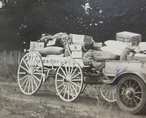 Delivery Wagon Chico Butte County CA Photo Cornforth Grocery Truck Original 1920 - Picture 3 of 5