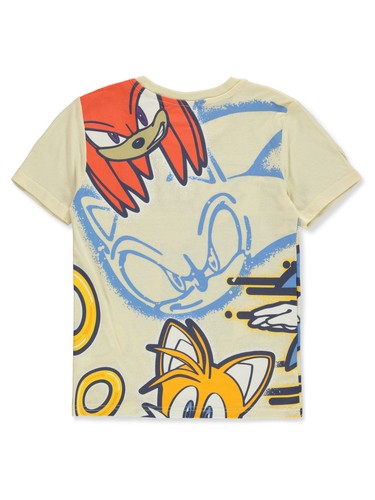 Sonic The Hedgehog Jungen T-Shirt Ringe - Bild 2 von 3