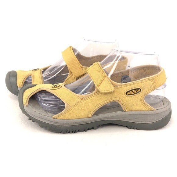 Sandali sportivi Keen Balboa impermeabili da trekking donna taglia 7 EUR 37 5 giallo ocra
