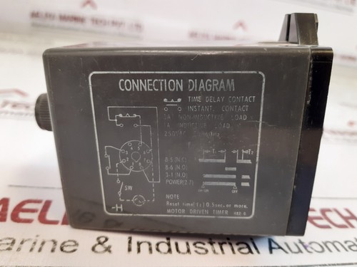 Omron stp-mht subminy timer 0- 30 min 60hz/50hz - Picture 4 of 6