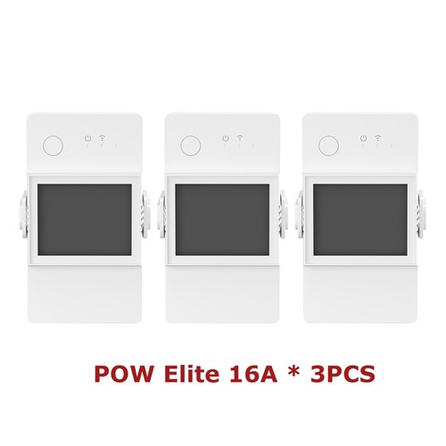 Módulo de medición de potencia LCD conmutador inteligente WiFi Sonoff POW Elite funciona con IFTTT - Imagen 15 de 16
