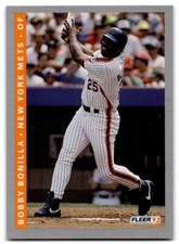 Bobby Bonilla 1993 Fleer #84 New York Mets