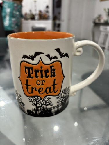 Spectrum Designz 2018 Trick or Treat Kaffeebecher Halloween Fledermäuse 16 Unzen