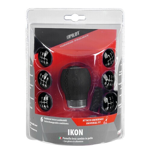 Lampa Gear Knob Universal 'Ikon' With 7 Emblems Interchangeable - Picture 3 of 3