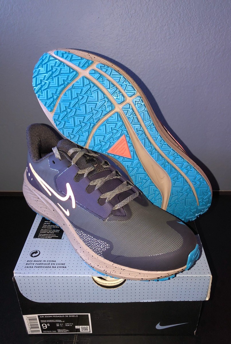 RARE Nike Air Zoom Pegasus 39 Shield Medium Ash 3M Flash Men