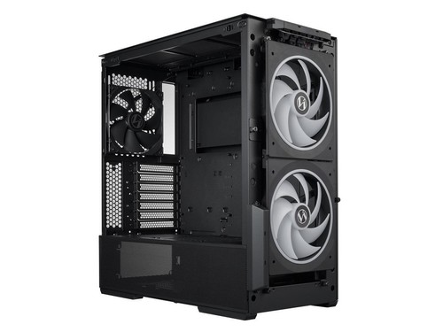 LIAN LI LANCOOL 216RX Black Steel / Tempered Glass ATX Mid Tower Computer Case , - Picture 5 of 7