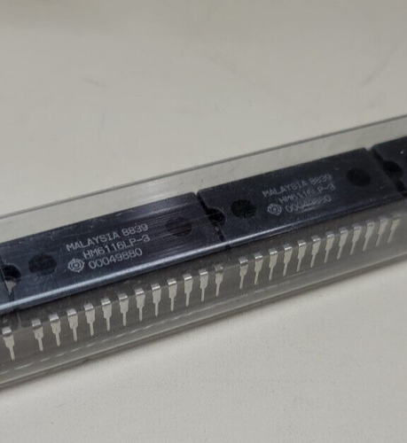 Cantidad 1 HM6116LP-3 ICMEM, 6116, 2kx8 RAM CMOS, 200NS - Imagen 2 de 2