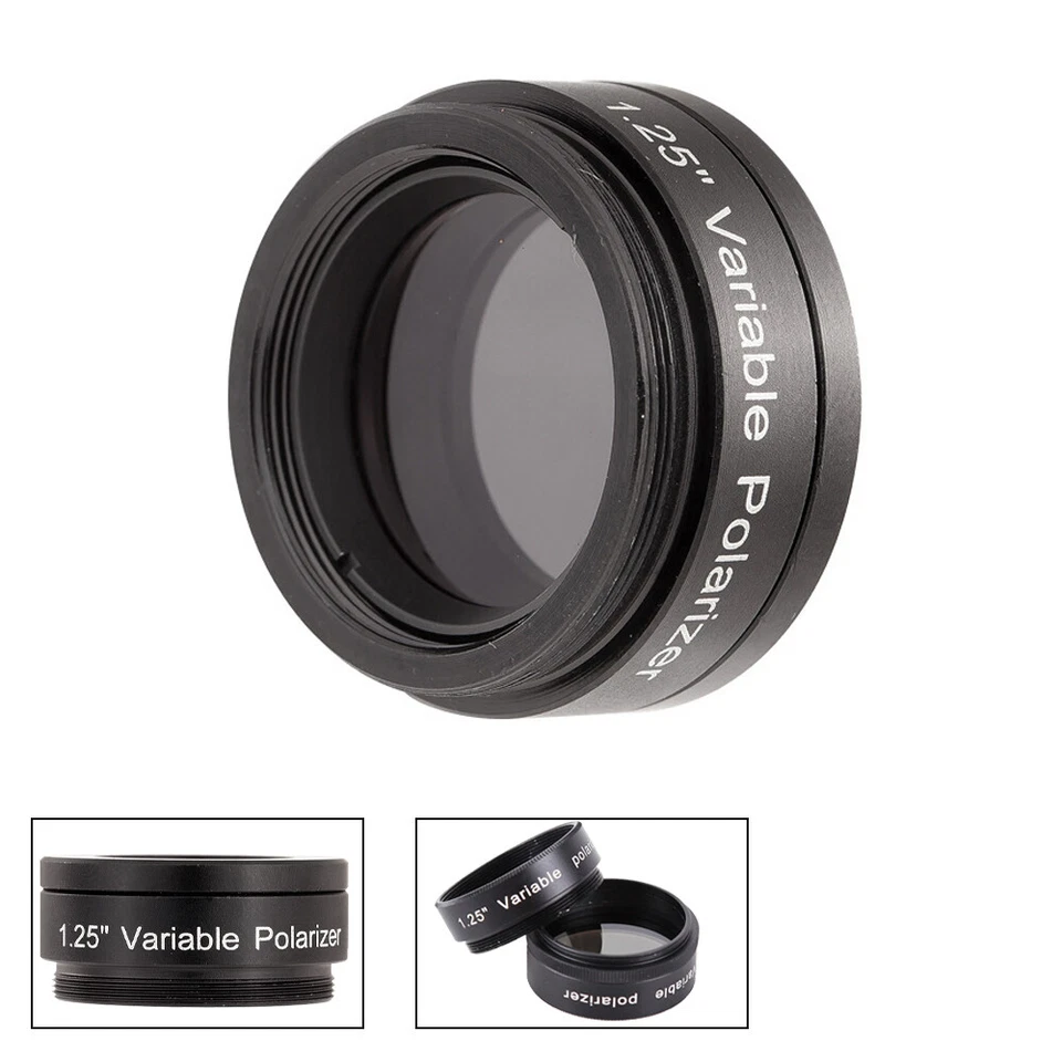 Variable Polarizing Filter Lens for Astronomical Telescope Eyepiece 1.25 Inch - Image 2 of 4