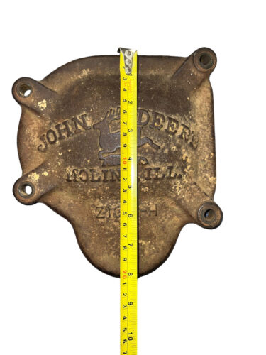 Vintage John Deere Gusseisen Abdeckung Z 1051 H + Moline Illinois - Bild 6 von 7