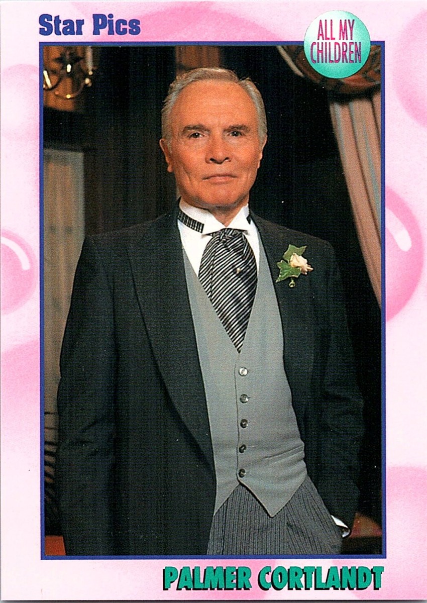 Jb28 All My Children 1991 Star Pics #20 Palmer Cortlandt