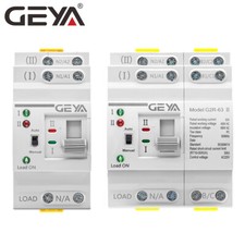 GEYA Mini Dual Power Automatic Transfer Switch 25-63A ForGrid/Generator 110/220V