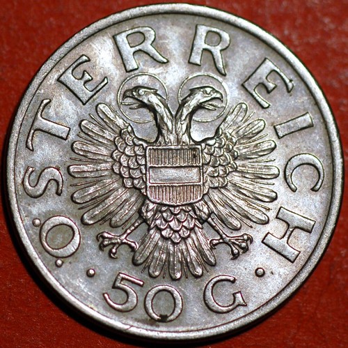 Austria 50 Groschen 1935 KM# 2854 - 第 2/2 張圖片