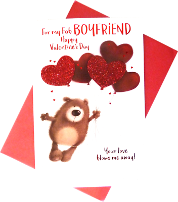Huis First Valentines Gift For Boyfriend Girlfriend Wife Husband Card For Him Her D11 Kerstboomversieringen Thinkinganglicans Org Uk