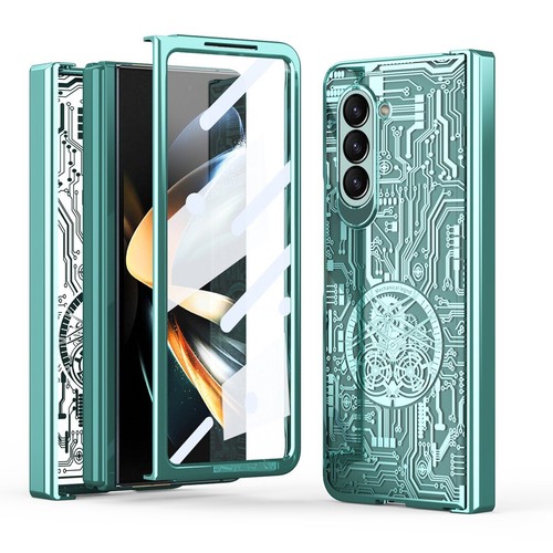 Funda Teléfono Para Samsung Galaxy Z Plegable 5 4 3 2 Protector Pantalla Incorporado - Imagen 12 de 12