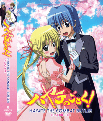 Hayate the Combat Butler 英語 漫画 English ENGLISH DUBBED* Hayate The Combat Butler Vol.1-101 End ANIME