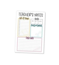Teacher Notepad  Teacher Appreciation Gifts  Made in the USA Multicolor