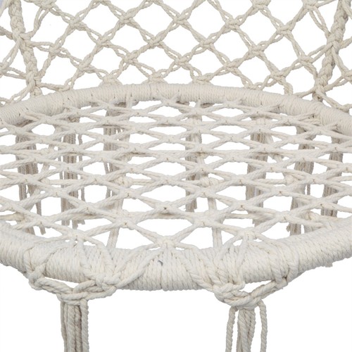 Round Tassel Cotton Sling Beige - Picture 15 of 22