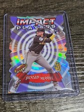 2024 BOWMANS BEST JACSKON MERRILL IMPACT PLAYERS ROOKIE REFRACTOR PADRES IP-26