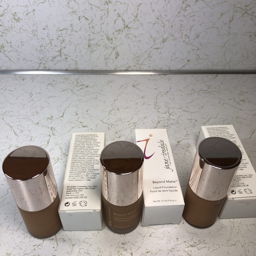 *3 Pack* Jane Iredale Beyond Matte Liquid Foundation M13 27 ml 0.9oz NEW IN BOX - Picture 4 of 4